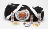 Sports Duffel/ Gym Bag: Keep Your Woody Sticky logo with a full size stick
