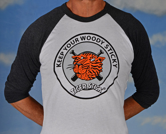 Keep Your Woody Sticky Baseball Ringer T Shirt – Tiger Stick